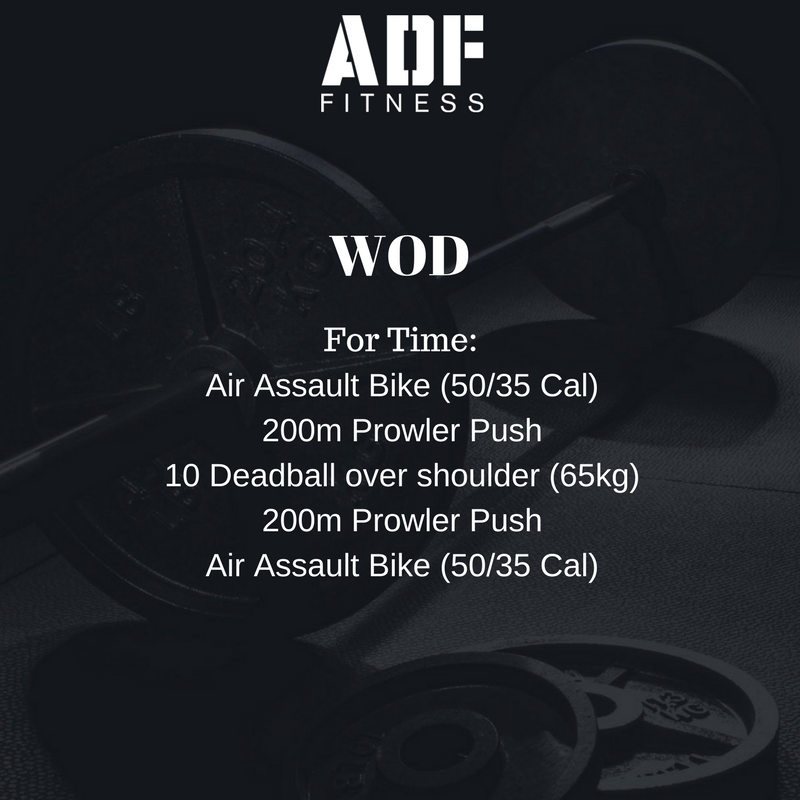 WOD #28 - Fitness - Military Programs